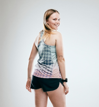 camiseta femenina atletismo inverse