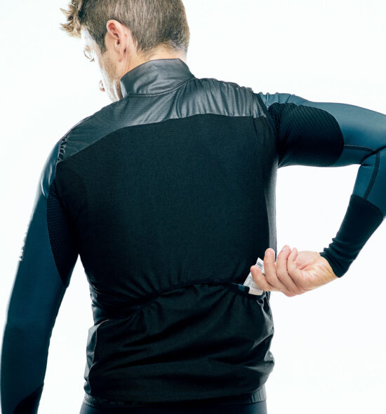 gilet impermeable cyclisme inverse