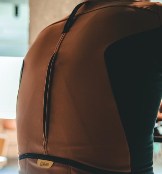 chaqueta ciclista marron inverse