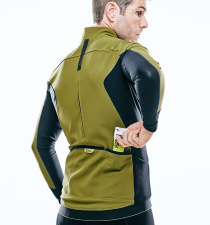 chaqueta ciclismo verde inverse