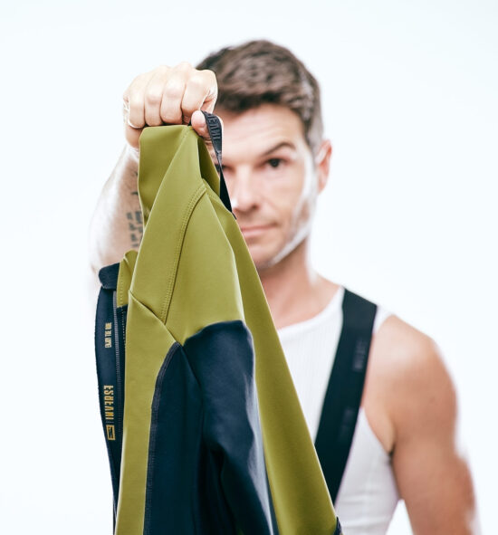 chaqueta ciclista inverse verde