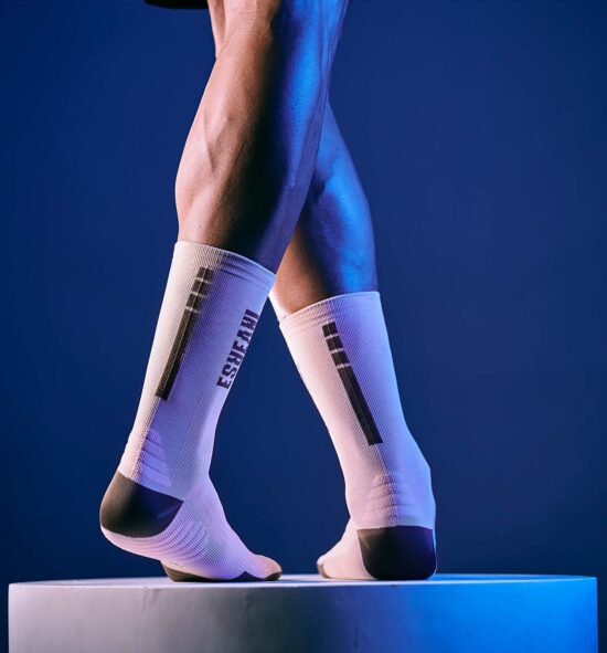 calcetines deportivos rosa inverse