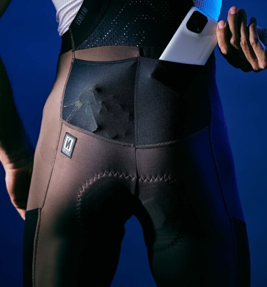 Culotte largo cargo brown INVERSE
