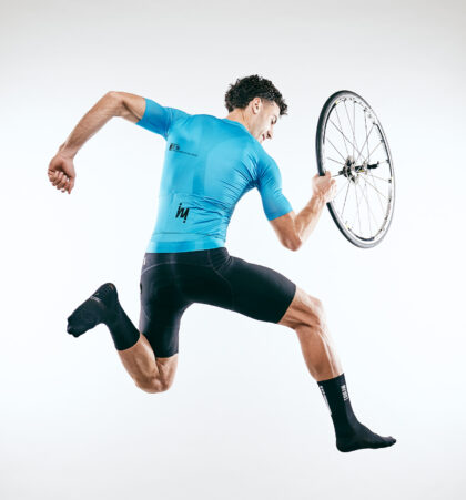 INVERSE BLUE CYCLING JERSEY