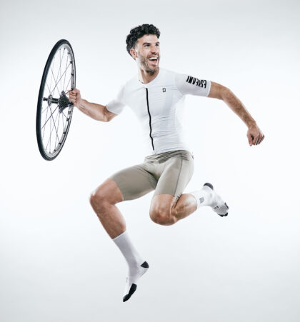 maillot ciclismo blanco inverse