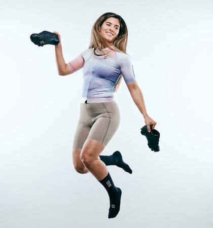 Mallot ciclista màniga curta ESSENZ ASIA IRIS