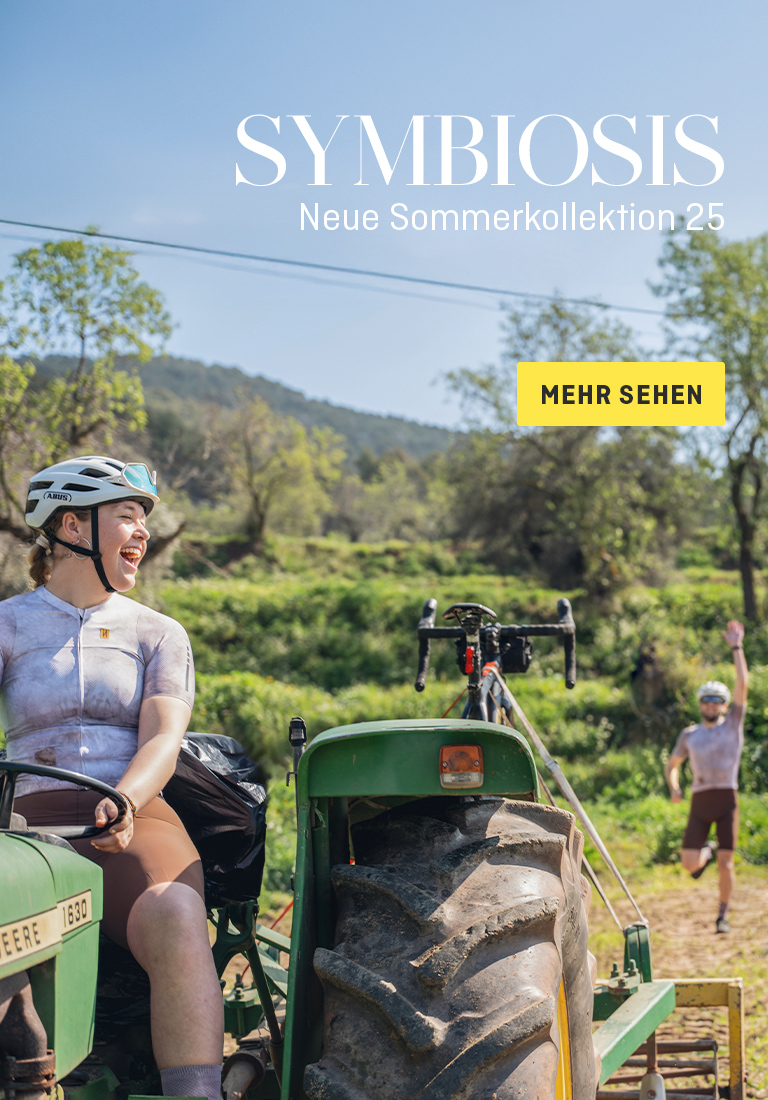 Tie-Dye-Fahrradbekleidung