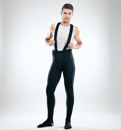 Culotte largo ciclismo negro inverse