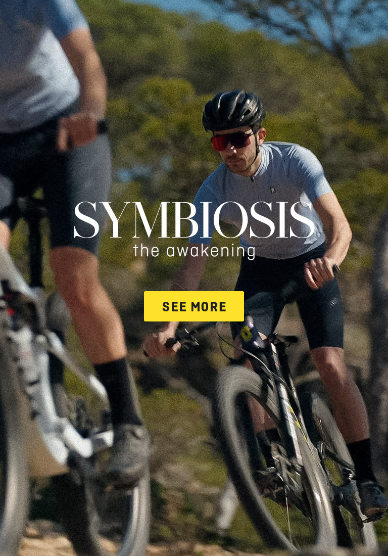 Ecofriendly cycling jersey SYMBIOSIS