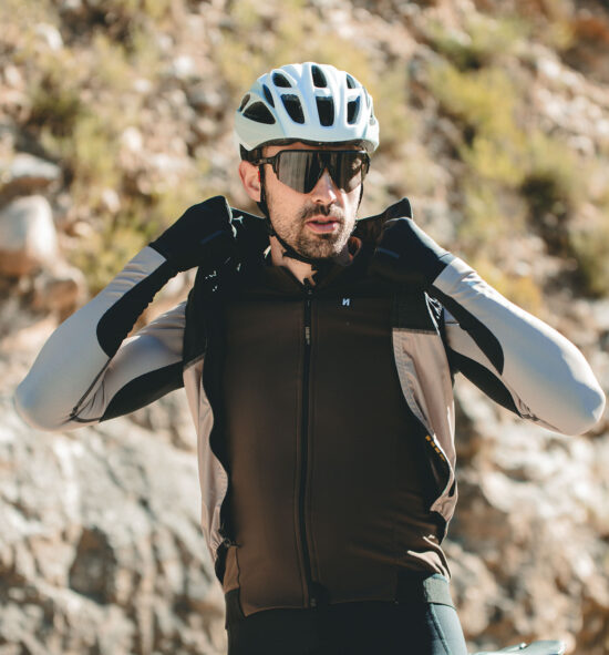 maillot cyclisme manche longue inverse