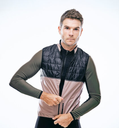CHALECO REVERSIBLE CICLISMO