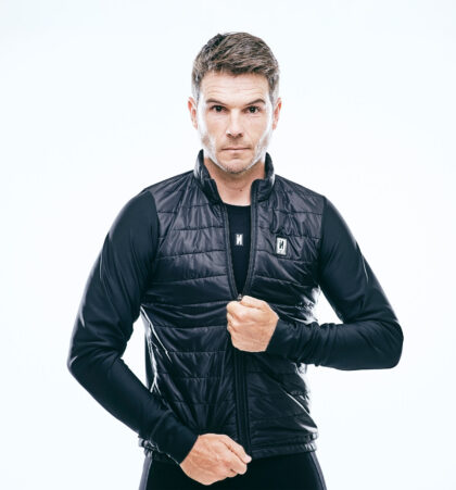 CHAQUETA PLUMAS CICLISMO
