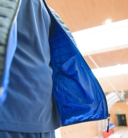 chaqueta plumon club baloncesto inverse