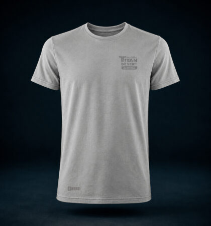Camiseta gris TITAN DESERT ALMERÍA