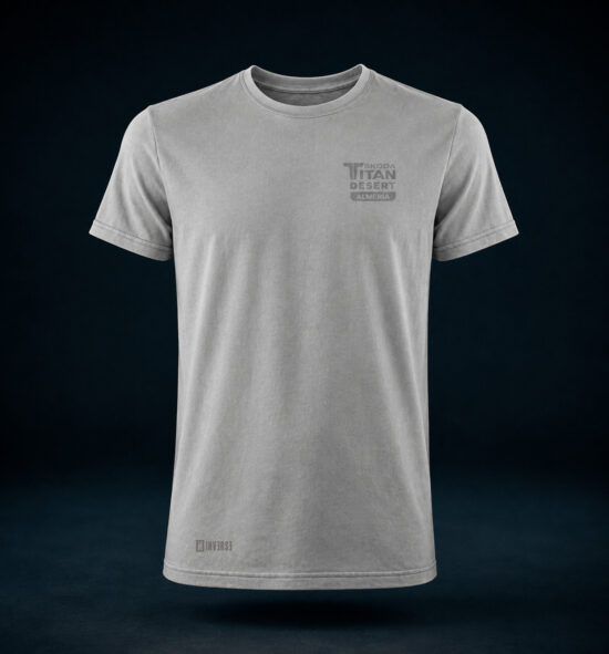 Camiseta gris TITAN DESERT ALMERÍA