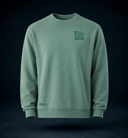 Sudadera verde TITAN DESERT ALMERÍA