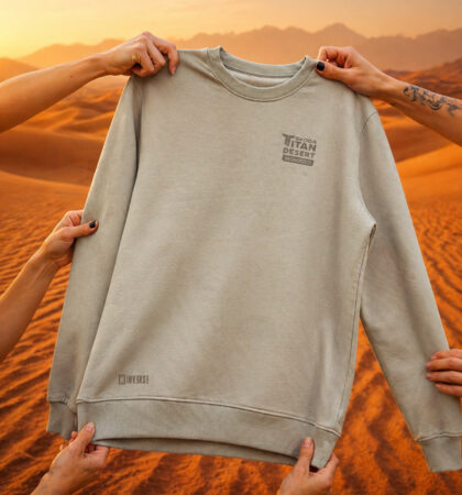 Sweatshirt TITAN DESERT MOROCCO GRAU