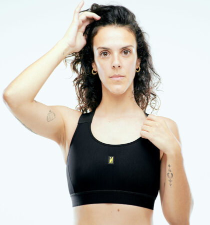 top deportivo negro inverse