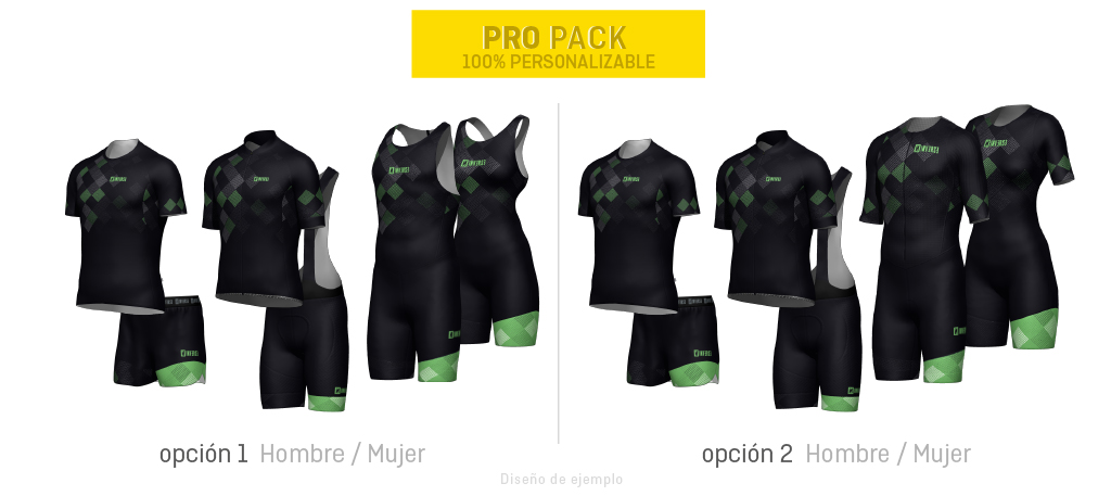 PRO PACK TRIATLON PERSONALIZADO