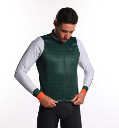 Maillot cycliste manche longue RELAXED INTOUR (HOMME)