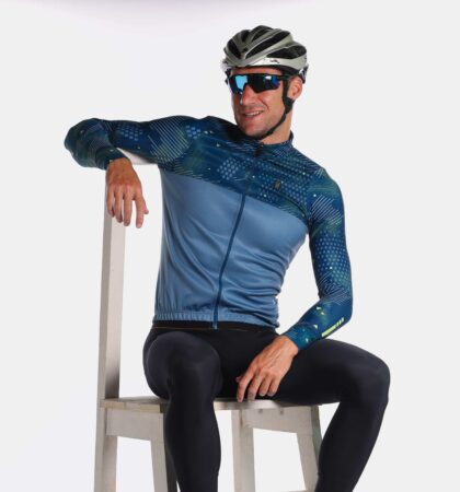 Maillot ciclismo manga larga SLIM LATITUDE (HOMBRE)