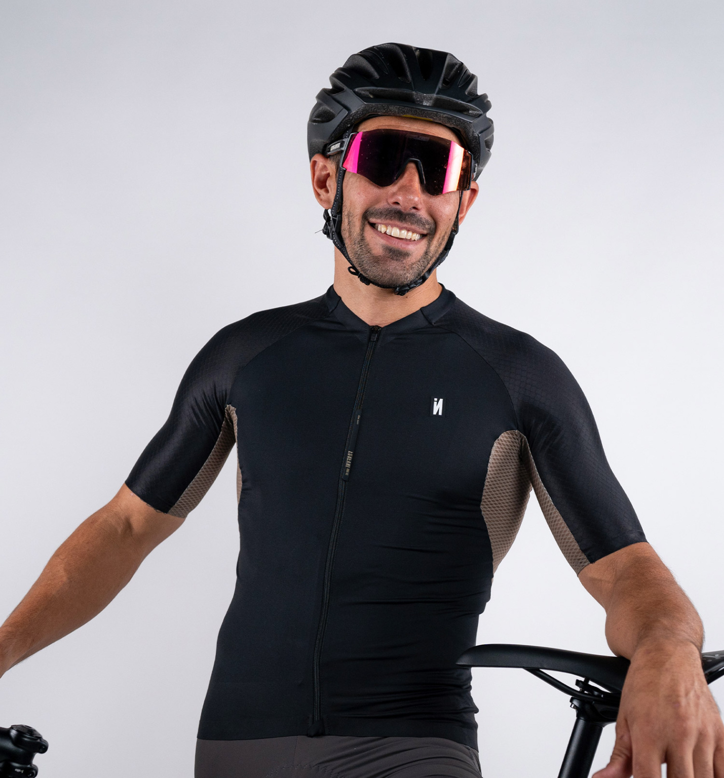 Maillot vélo de route manches courtes Kenny Escape Summer homme orange - Équipem