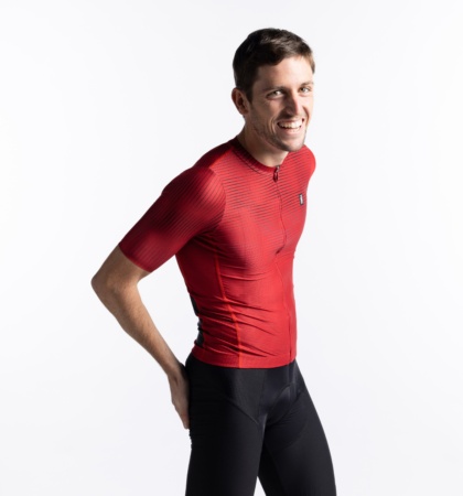 Maillot ciclista verano rojo