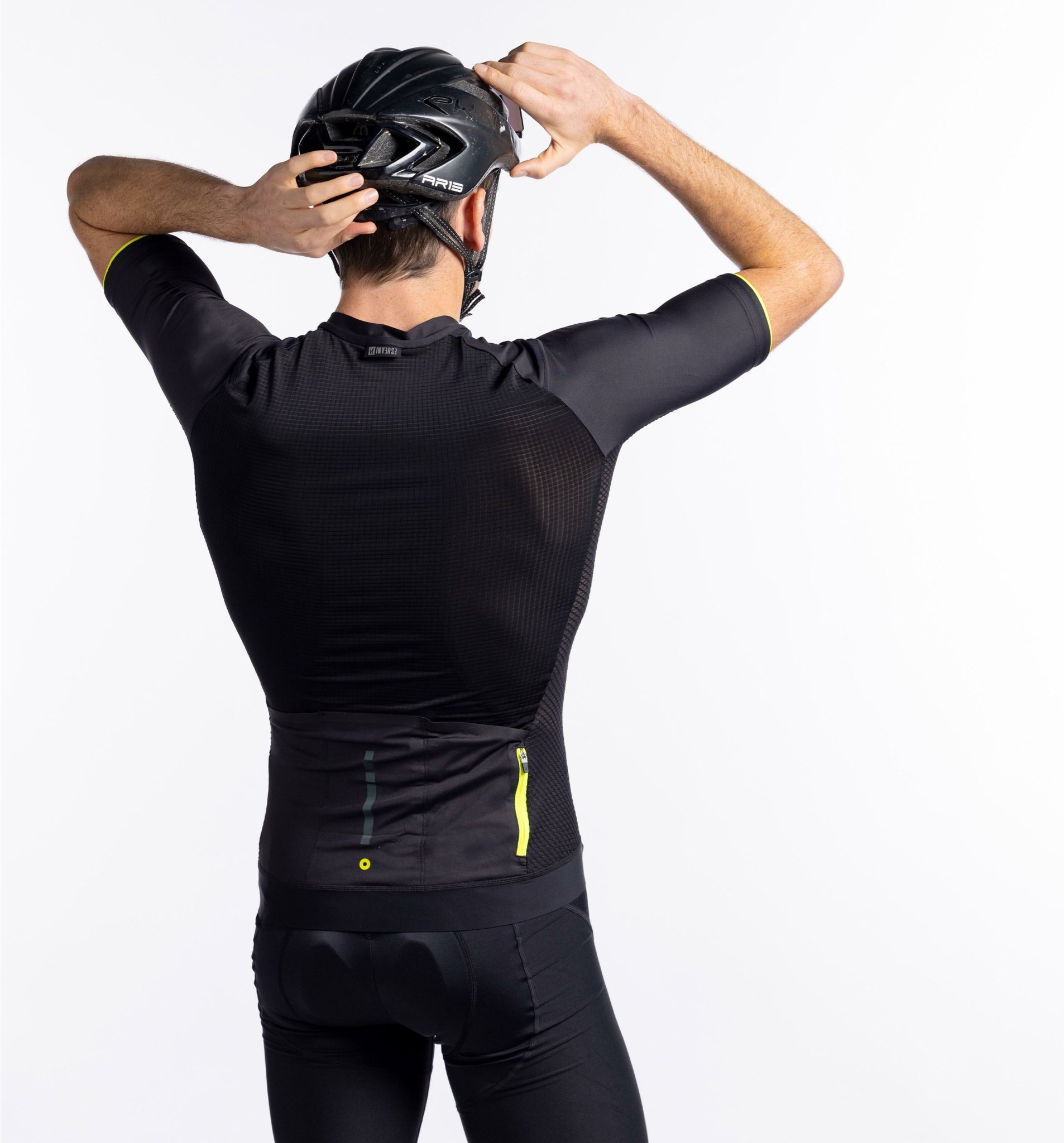 Maillot De Cyclisme Homme Gris 3XL - Fermeture éclair Intégrale - Polyester Sport