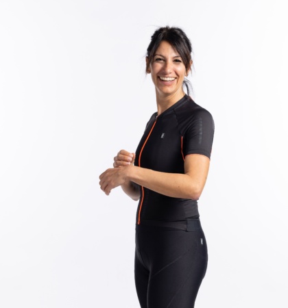 Maillot ciclista mujer pure wander inverse