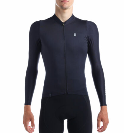 Maillot ciclista entretiempo ATOMA BLACK (UNISEX)