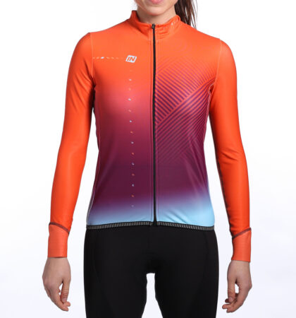 Maillot ciclista mujer KLOD delante