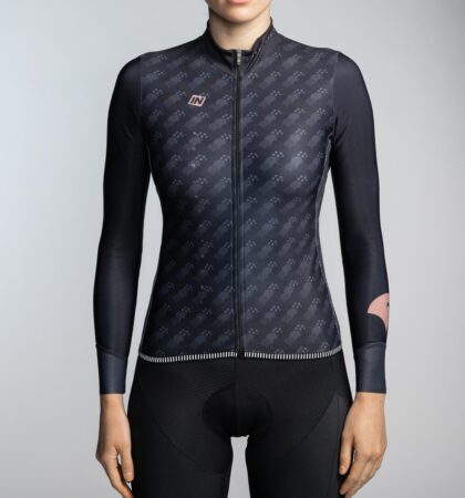 Maillot ciclista mujer MORGET COPPER delante