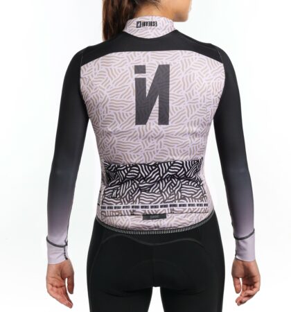 Maillot ciclista mujer invierno inverse LANARD