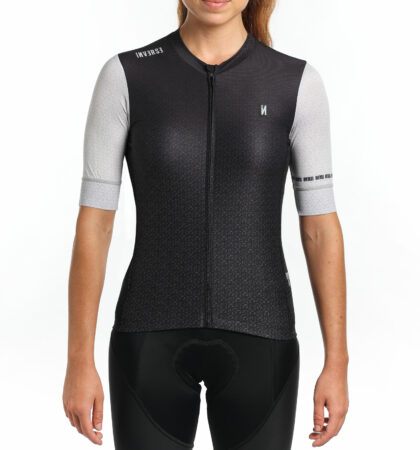 Maillot cyclisme manche courte KOSMIK BLACK UNISEX