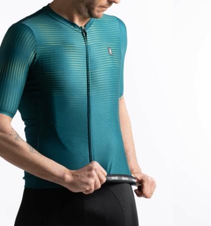 Maillot ciclismo verano verde