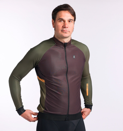 Long sleeve cycling jersey SCUBA MINDED (MALE)