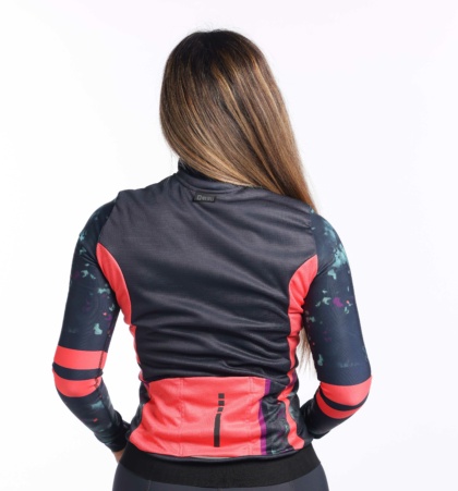 maillot ciclismo invierno mujer