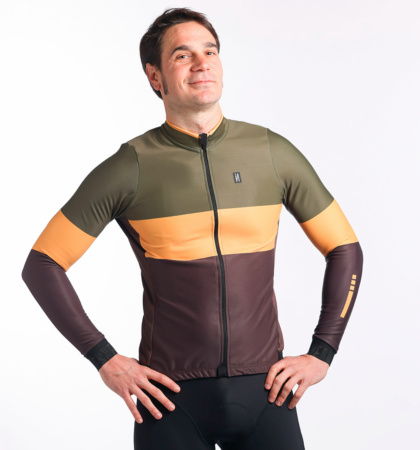Long sleeve cycling jersey SLIM MINDED (MALE)