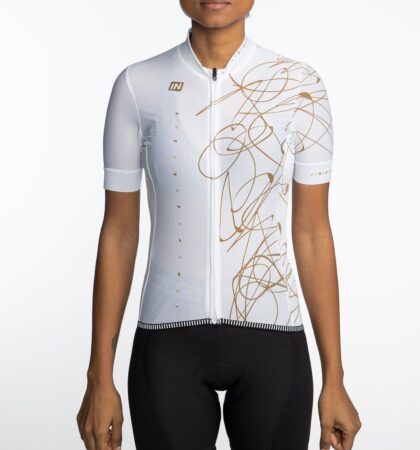 Maillot ciclista mujer DELARTE delante