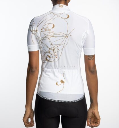 Maillot ciclista mujer DELARTE detras