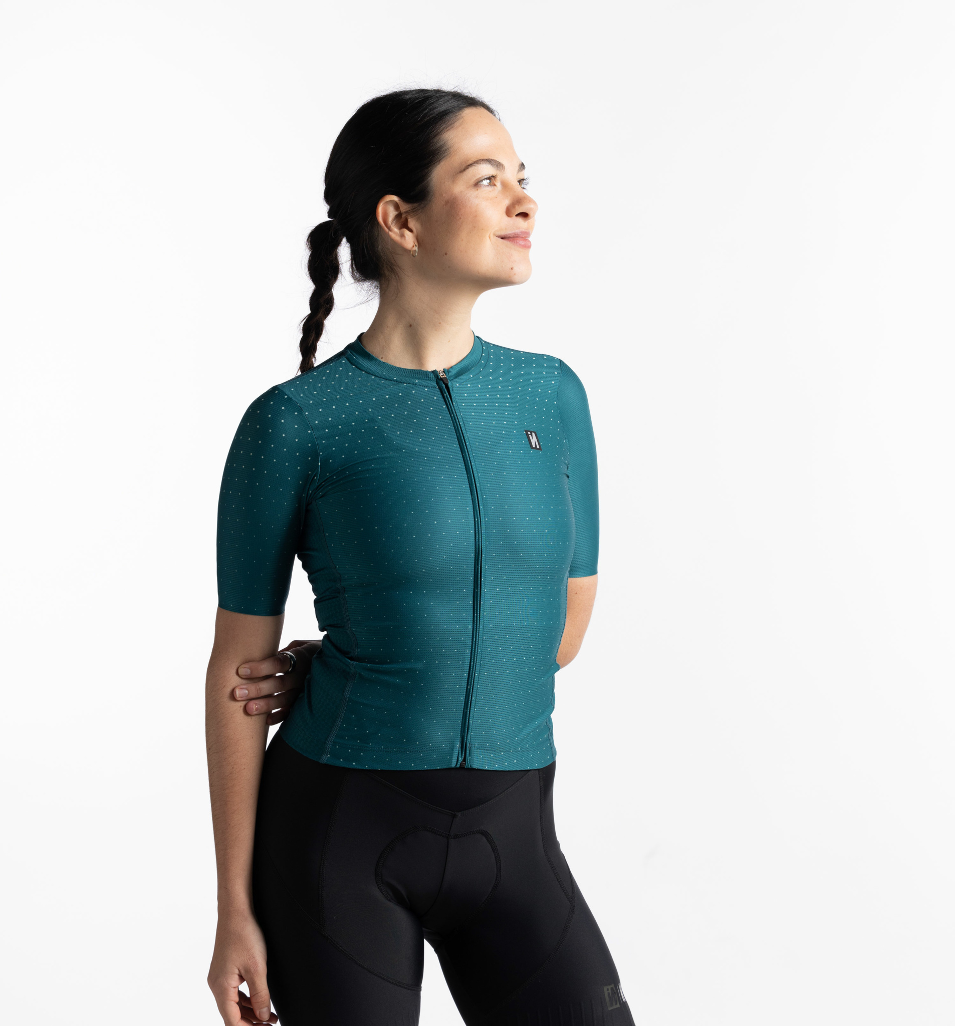 Maillot ciclismo manga corta KROSS LATITUDE (MUJER)