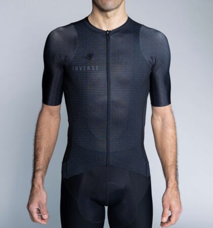 Maillot ciclista SERPIUM BLACK delante