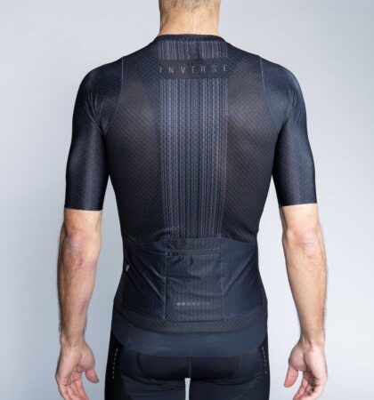 Maillot ciclista SERPIUM BLACK detras