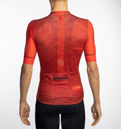 Maillot ciclista SINCRA RED detras