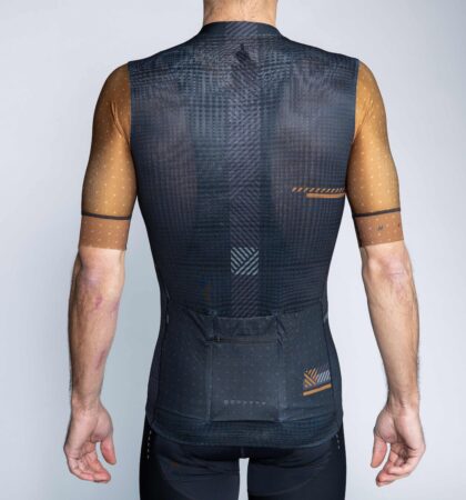 Maillot ciclista SPECTRA BRONZE detras