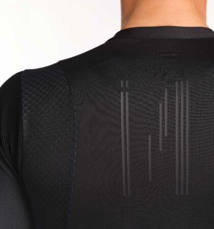 Summer cycling jersey SATY BLACK (UNISEX)