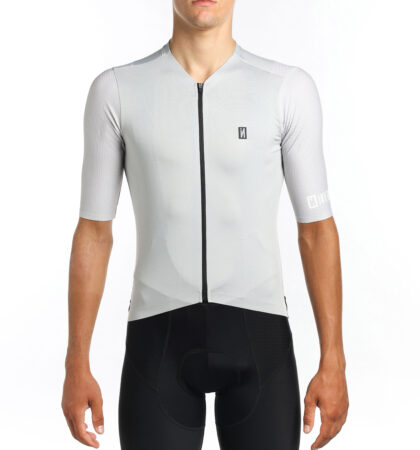 Summer cycling jersey SATY GREY (UNISEX)