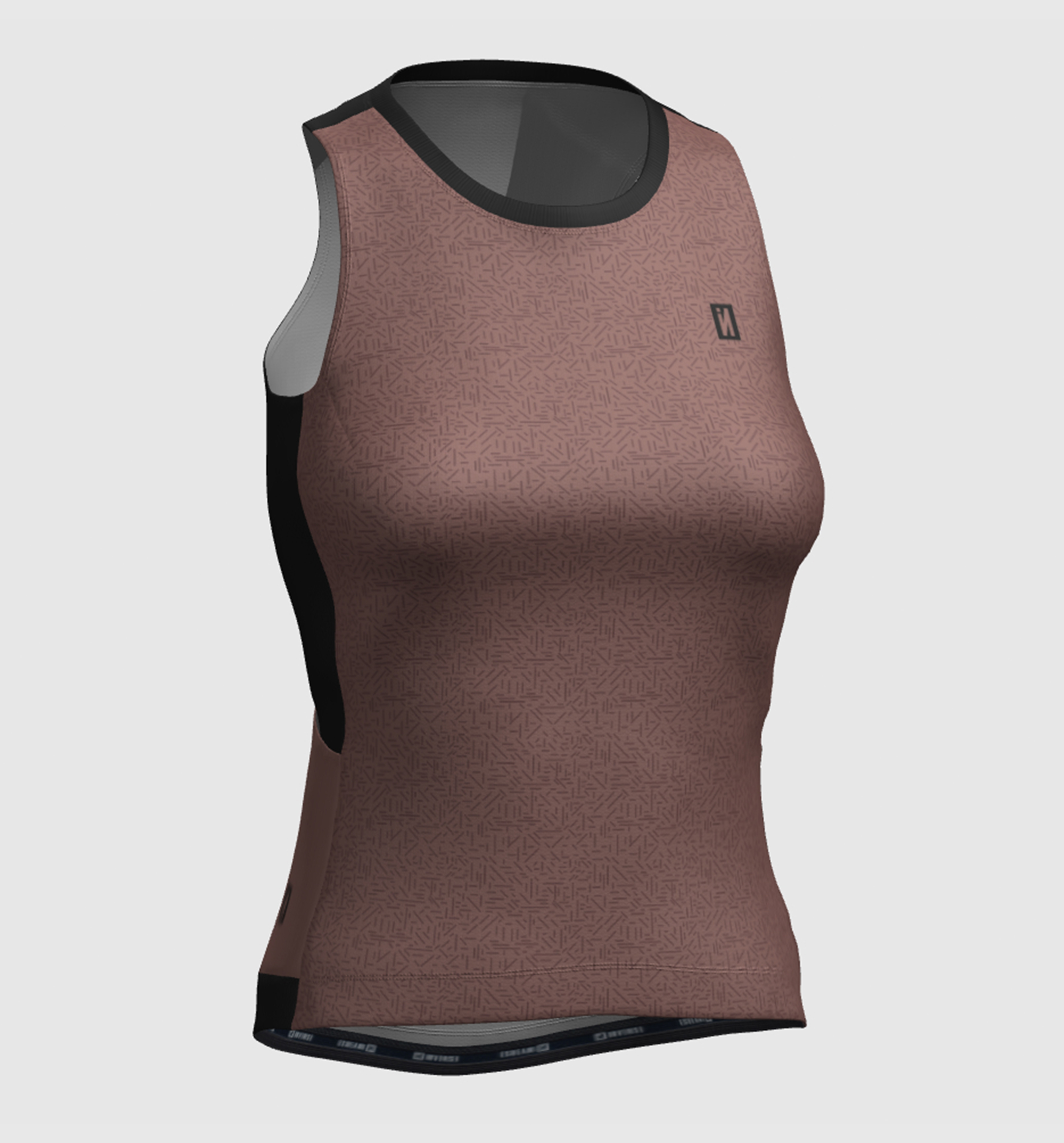 Maillot ENDURA SINGLETRACK Femme Sans Manches Gris