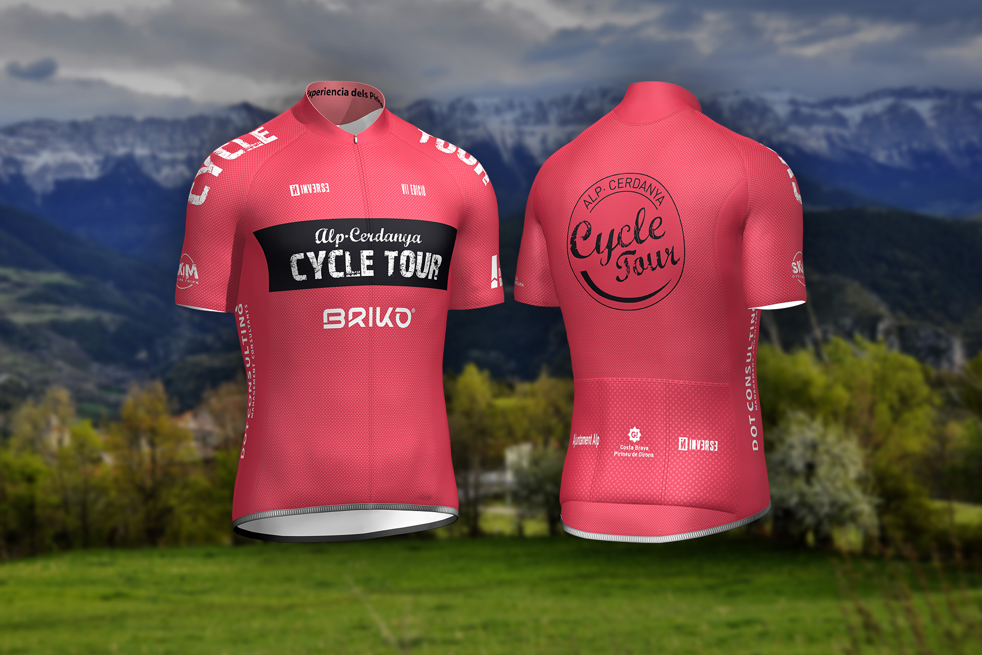 Inverse desvela el diseño del maillot la de La Alp-Cerdanya Cycle Tour 2022 | Inverseteams