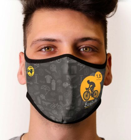 Mascarilla higienica BIKE-FRIENDLY-GRIS